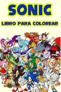 Sonic Libro Para Colorear