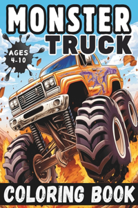 Monster Truck Coloring Book