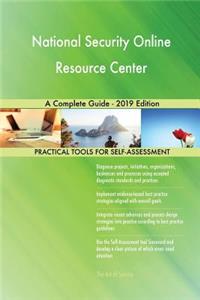National Security Online Resource Center A Complete Guide - 2019 Edition