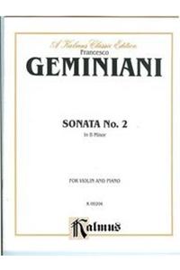 Sonata No. 2 in B Minor