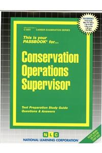 Conservation Operations Supervisor