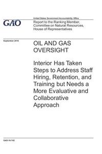 Oil and Gas Oversight