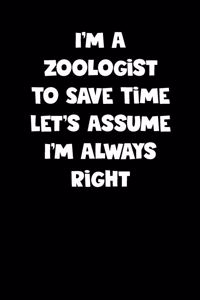 Zoologist Notebook - Zoologist Diary - Zoologist Journal - Funny Gift for Zoologist