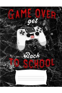 game over get back to school
