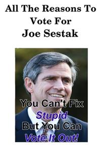 All The Reason To Vote For Joe Sestak