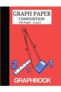 Graph Paper Composition Notebook