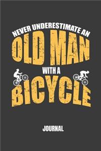 Never Underestimate an Old Man with a Bicycle Journal