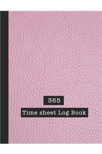 365 Time sheet Log Book