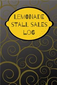 Lemonade Stall Sales Log