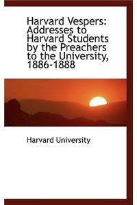 Harvard Vespers