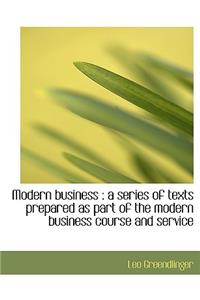 Modern Business