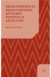 Developments in Mean-Variance Efficient Portfolio Selection