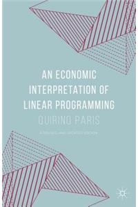 Economic Interpretation of Linear Programming