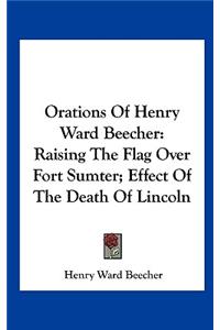 Orations of Henry Ward Beecher