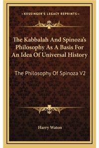 Kabbalah And Spinoza's Philosophy As A Basis For An Idea Of Universal History