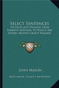 Select Sentences