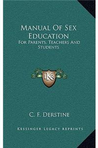 Manual Of Sex Education