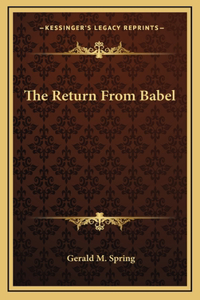 The Return From Babel