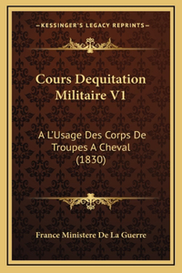 Cours Dequitation Militaire V1