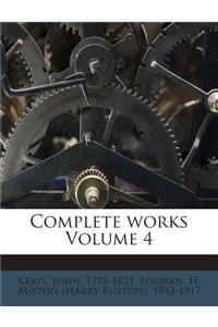 Complete Works Volume 4
