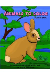 Animals to Color