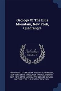Geology of the Blue Mountain, New York, Quadrangle