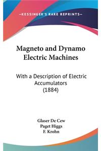 Magneto and Dynamo Electric Machines