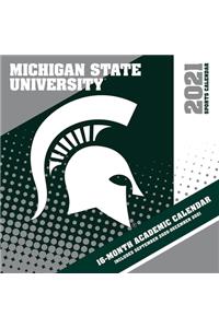 Michigan State Spartans 2021 12x12 Team Wall Calendar