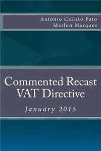 Commented Recast VAT Directive