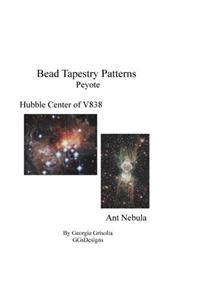 Bead Tapestry Patterns Peyote Hubble Center of V838 and Ant Nebula