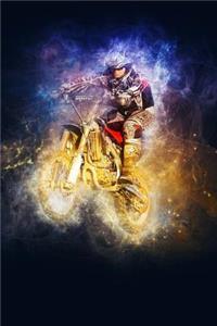 Cool Motorcycle Racing Illustration Journal