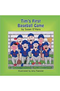 Tim's First Baseball Game