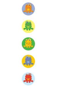 Funky Frogs Chart Seals