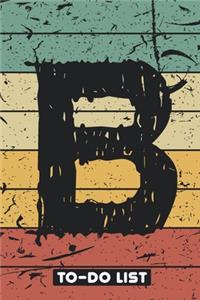 B To-Do List