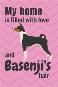 My home is filled with love and Basenji's hair