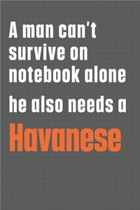A man can't survive on notebook alone he also needs a Havanese
