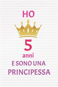 ho 5 anni e sono principessa