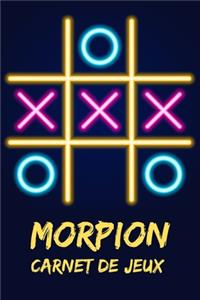 Morpion Carnet de Jeux