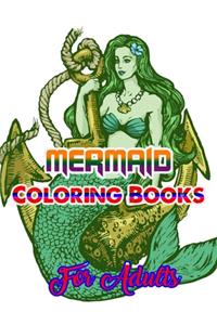 Mermaid Coloring Books For Adults