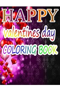 Happy Valentine Day Coloring Book