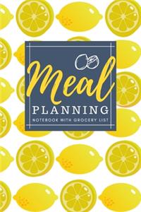 Meal Planning Notebook With Grocery List