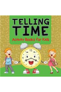 Telling Time Activity Books for Kids