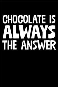 Chocolate Is Always The Answer