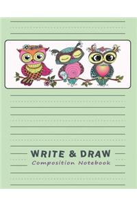 Primary Composition Notebook Draw and Write