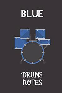 blue drums notes