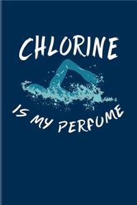 Chlorine is my Perfume: Funny Swimming Pun 2020 Planner - Weekly & Monthly Pocket Calendar - 6x9 Softcover Organizer - For Active Swimmer & Swim Styles Fans