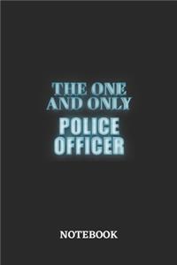 The One And Only Police Officer Notebook