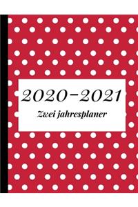 2020-2021 Zwei jahresplaner