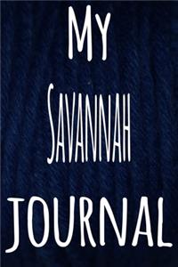 My Savannah Journal