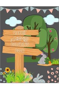 Rabbit Activity Coloring Book